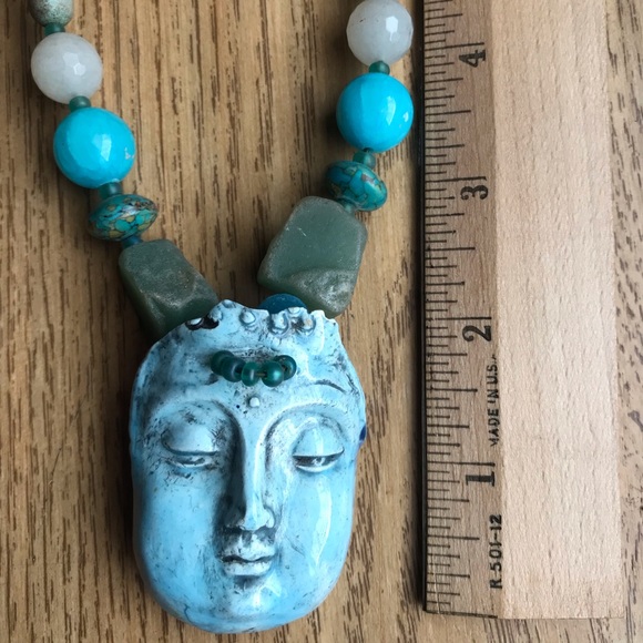 Buddha Head Pendant and Necklace - Picture 11 of 12